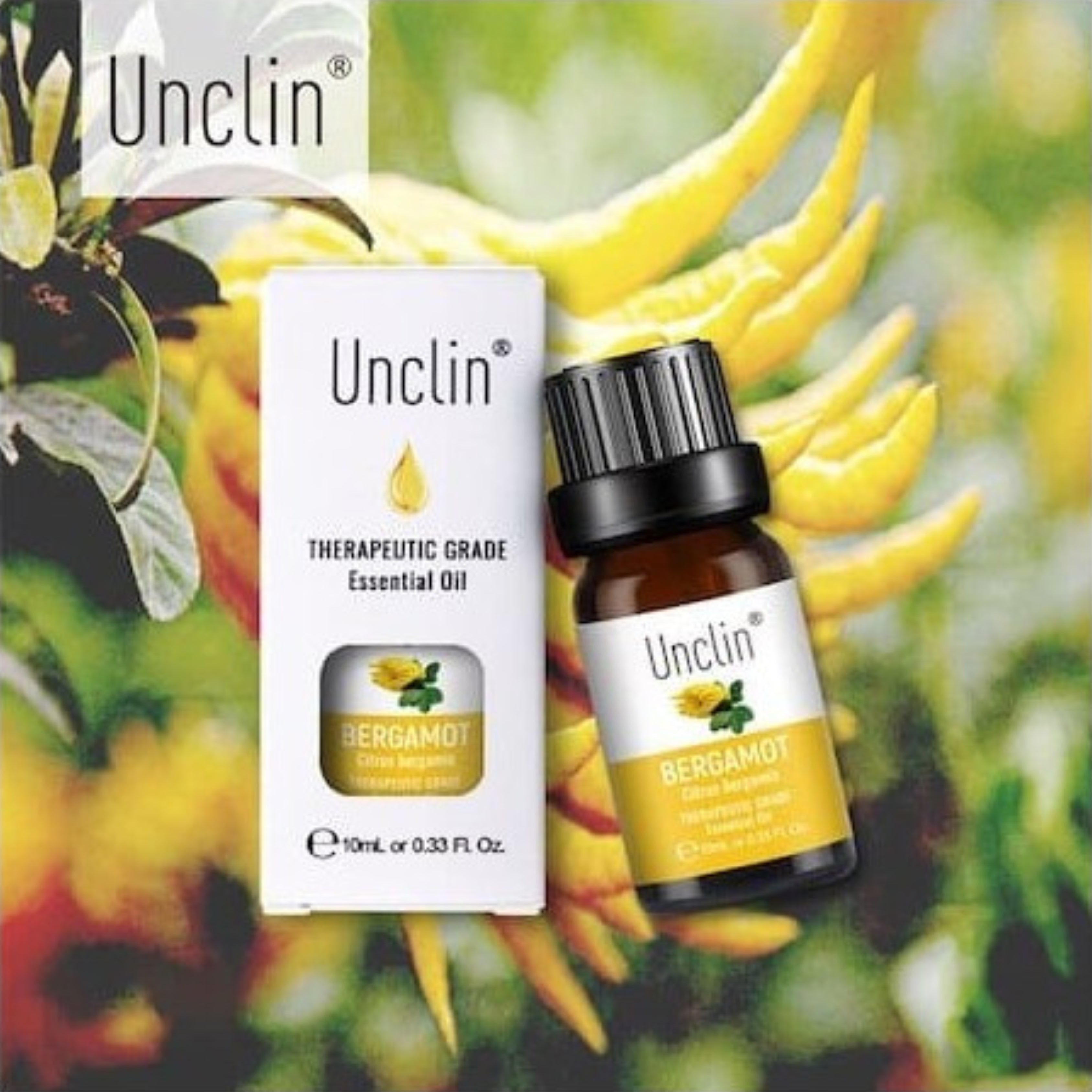 Bergamot Unclin® Plant Based Organic Essential Oil