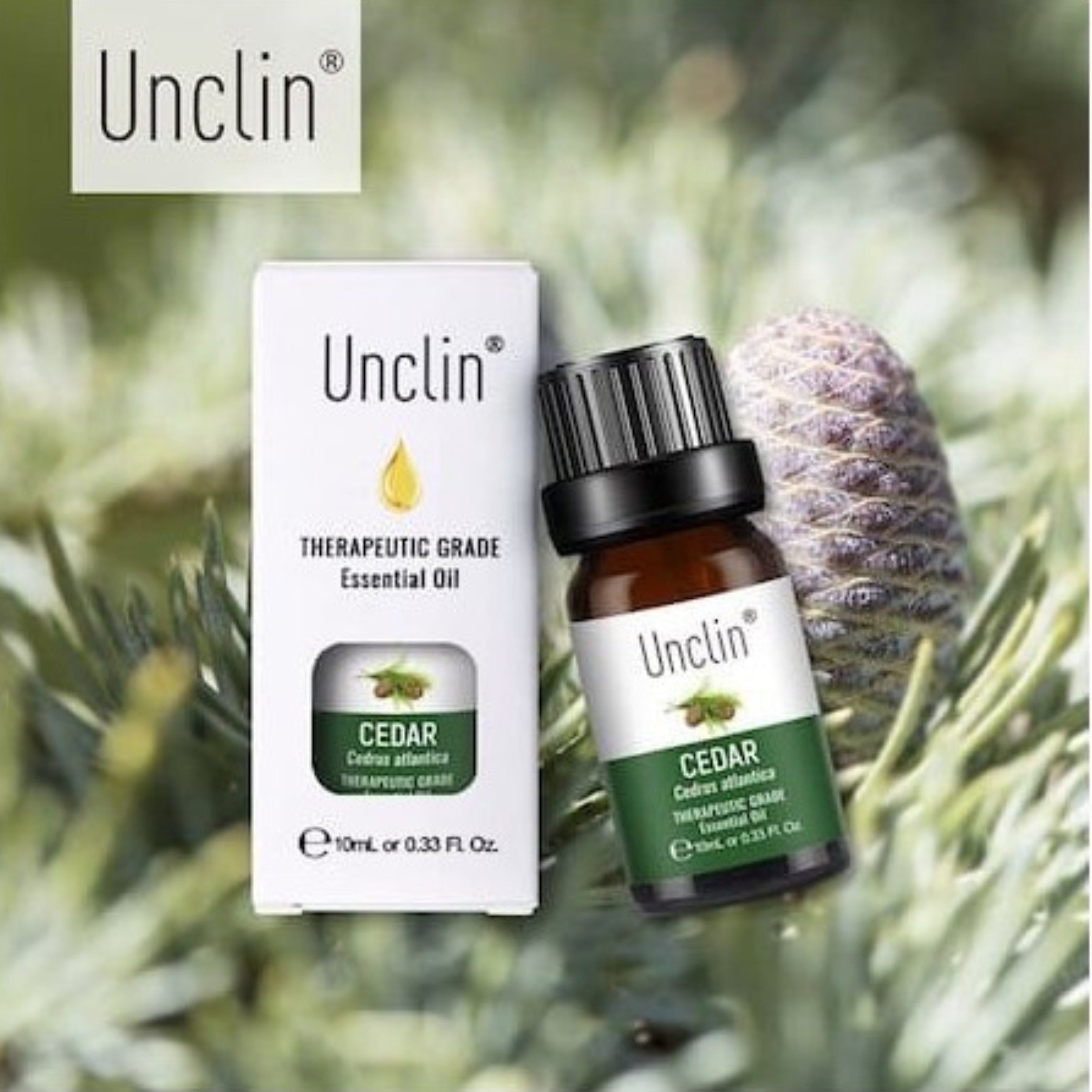 Cedar Unclin®  Plant Based Organic Essential Oil